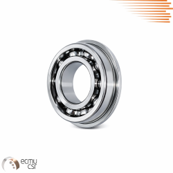 Roulement à bille à collerette ACIER ZZ  ECO