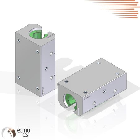 palier de guidage linéaire - PRT 16 X UU OP AJ B