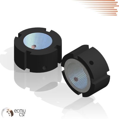 Ecrou de réglage à filets rectifiés ZMV 17x1