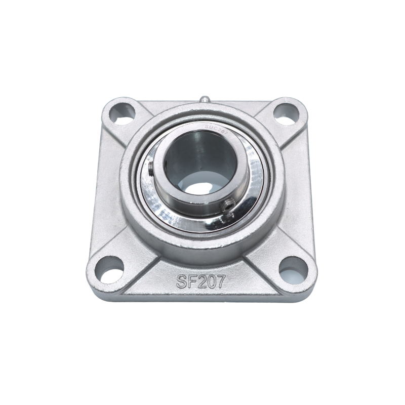Palier auto-aligneur applique inox  UCF 204 I SS