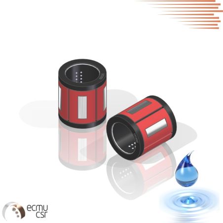 douille à billes - EXC 12 UU SS