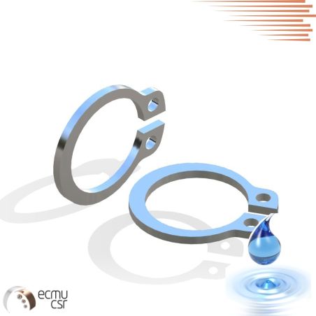 circlips extérieur Inox Ø80 Din 471