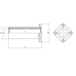 douille NB Ø16 - SMK ... W