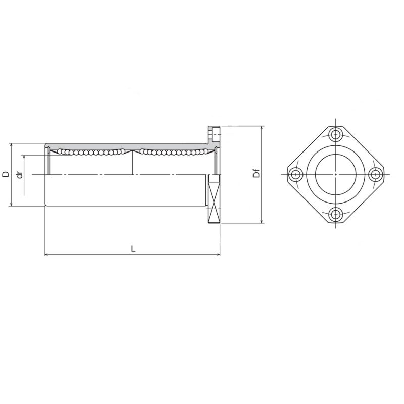 douille NB Ø20 - SMK ... W