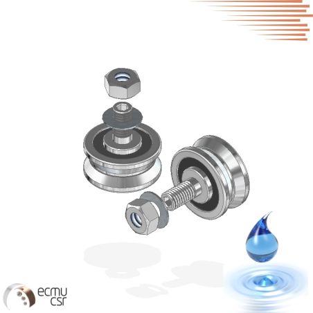 galet concent. C 420 (Inox)