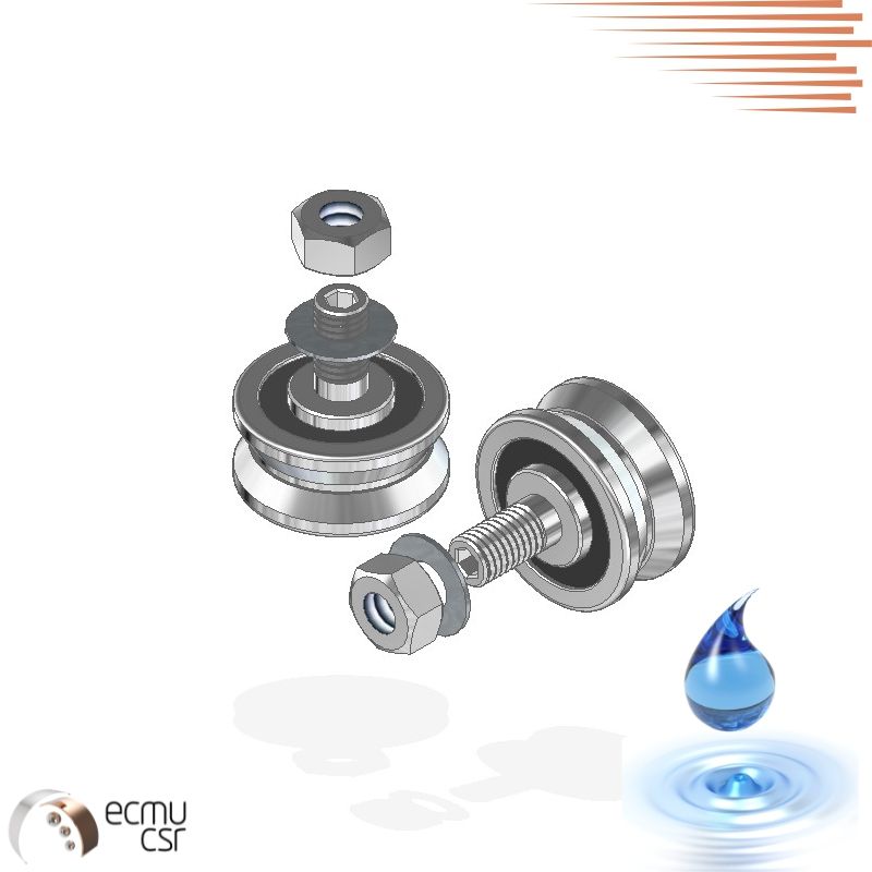 galet concent. C 420 (Inox)